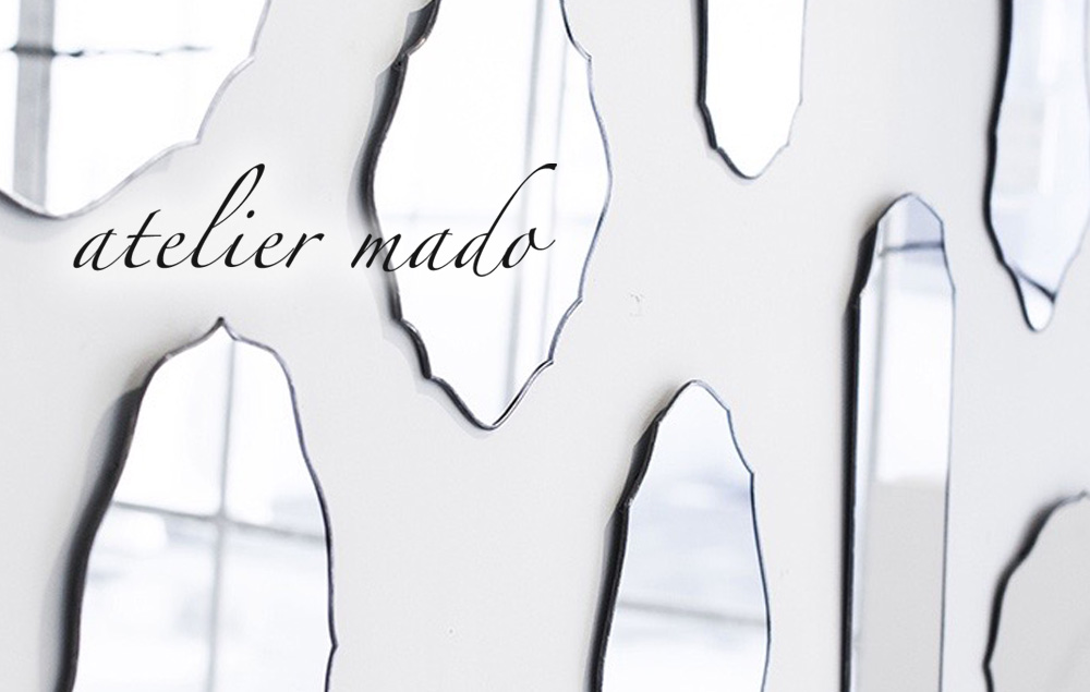 atelier mado(アトリエマド) 壁鏡 手鏡 オーナメント