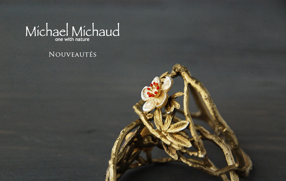 マイケルミショー Michael Michaud 自然、とくに植物をモチーフにしたデザインで人気の高いMichael Michaud。