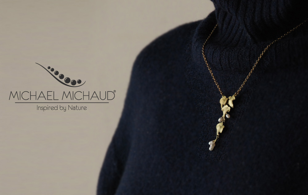 マイケルミショー　Michael Michaud  自然、とくに植物をモチーフにしたデザインで人気の高いMichael Michaud。