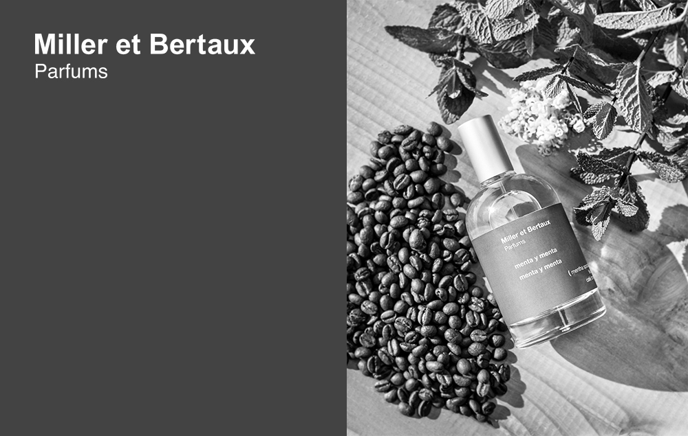 フランジュールのインポートアイテム。Miller et Bertauxのフレグランス