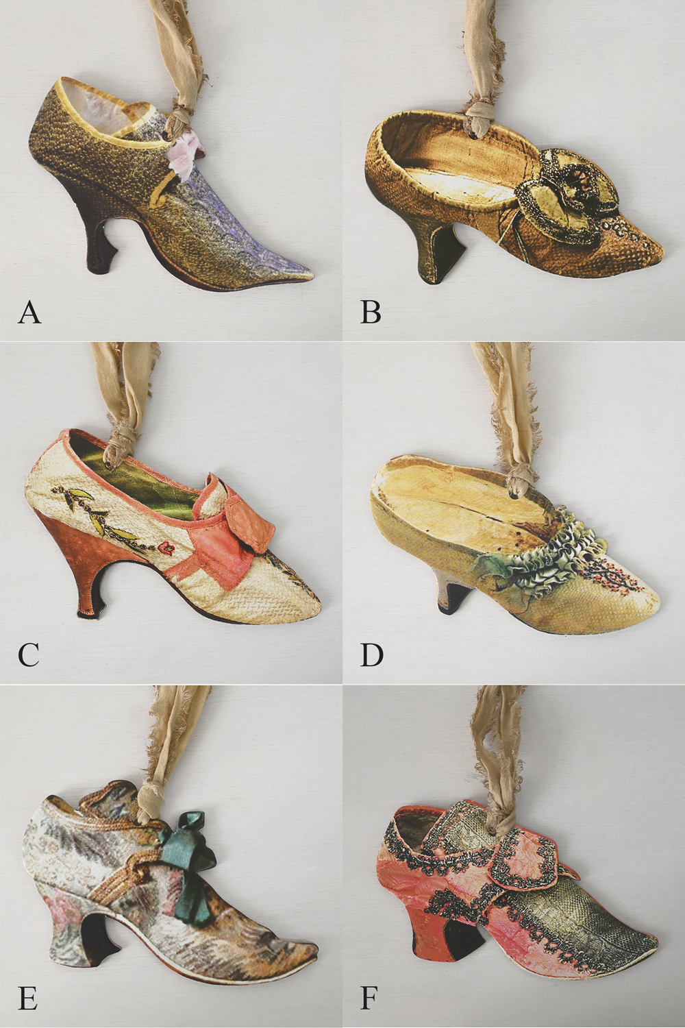ペーパーオーナメント Shoes 種類